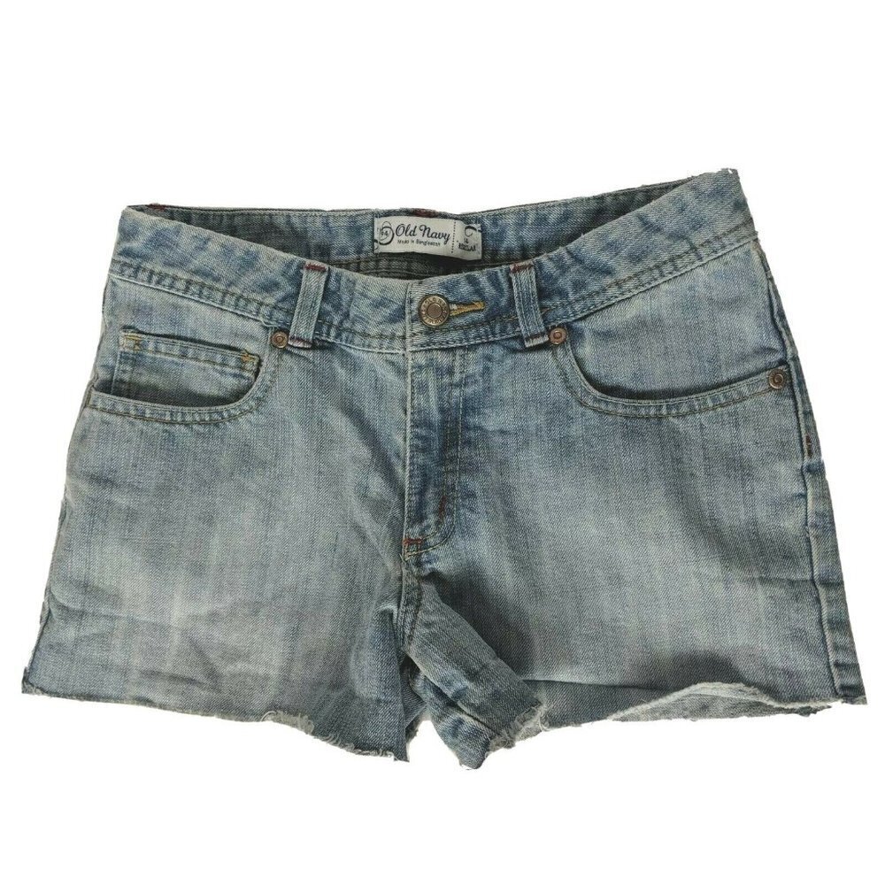 Old Navy Girls Denim Shorts Size 14 Regular Blue